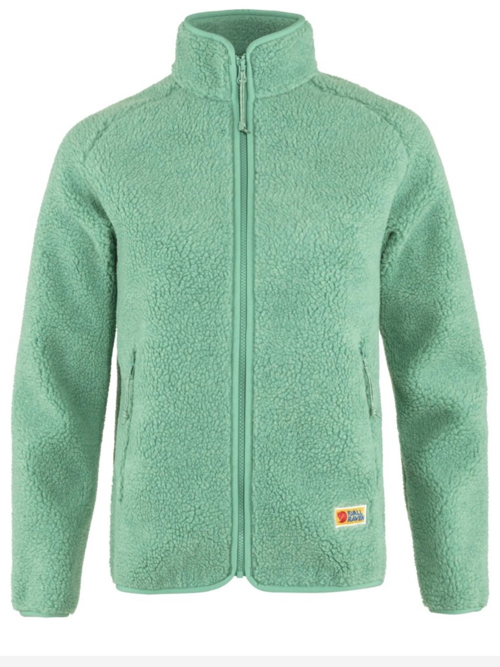 Fjallraven Women's Light Green Sherpa Fleece Jacket